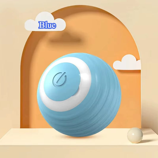 PawChase™ Smart Cat Toy – Automatic Rolling Interactive Ball with Faux Tail | Rechargeable Electric Pet Toy for Cats & Dogs