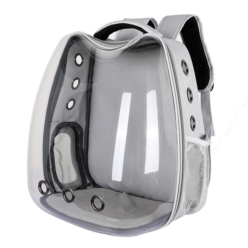 PawPod™ Transparent Cat Backpack – Portable Hard-Shell Pet Travel Bag | Breathable, Stylish & Safe for Cats