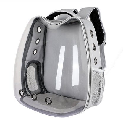 PawPod™ Transparent Cat Backpack – Portable Hard-Shell Pet Travel Bag | Breathable, Stylish & Safe for Cats