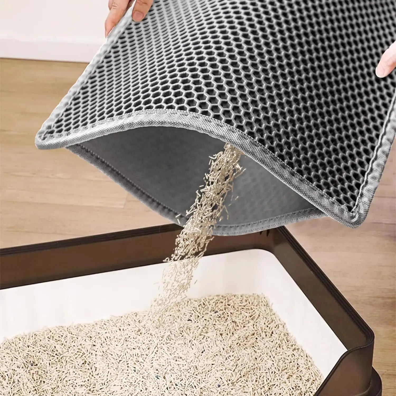 PawMat™ Double-Layer Cat Litter Mat