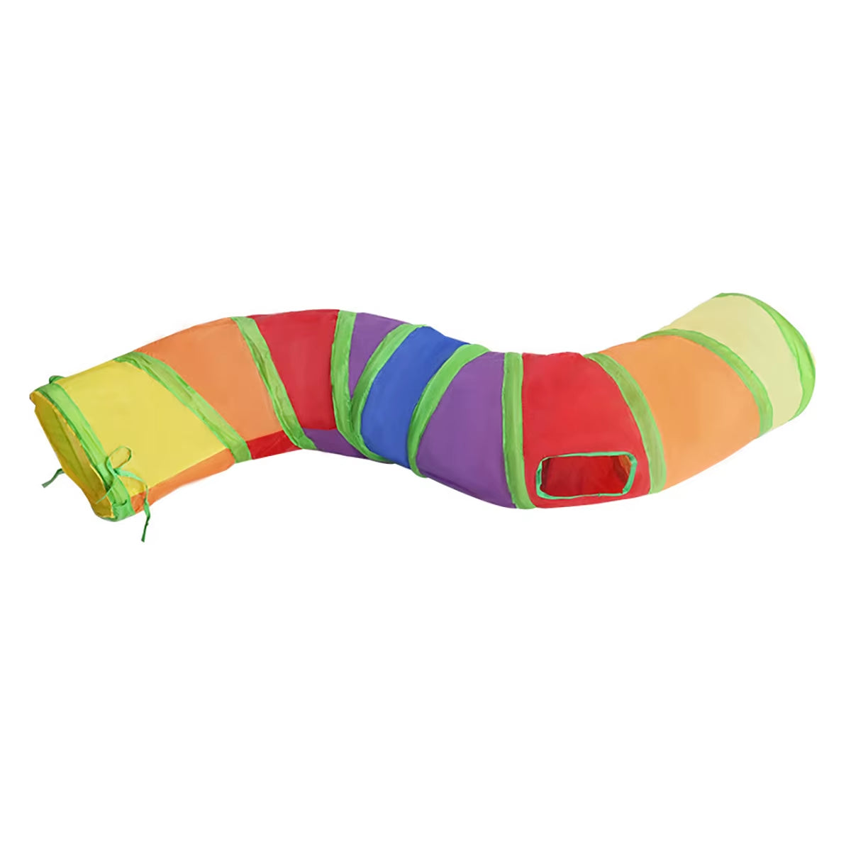 PawMaze™ Foldable Cat Tunnel – Interactive Play Tube for Cats, Kittens, Rabbits & Puppies | Collapsible Pet Tunnel for Exercise & Hiding