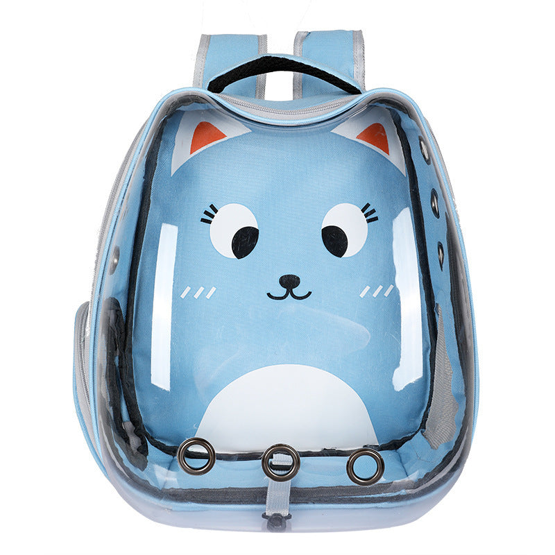 PawPod™ Transparent Cat Backpack – Portable Hard-Shell Pet Travel Bag | Breathable, Stylish & Safe for Cats