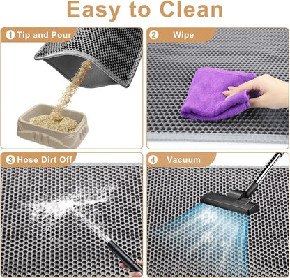 PawMat™ Double-Layer Cat Litter Mat