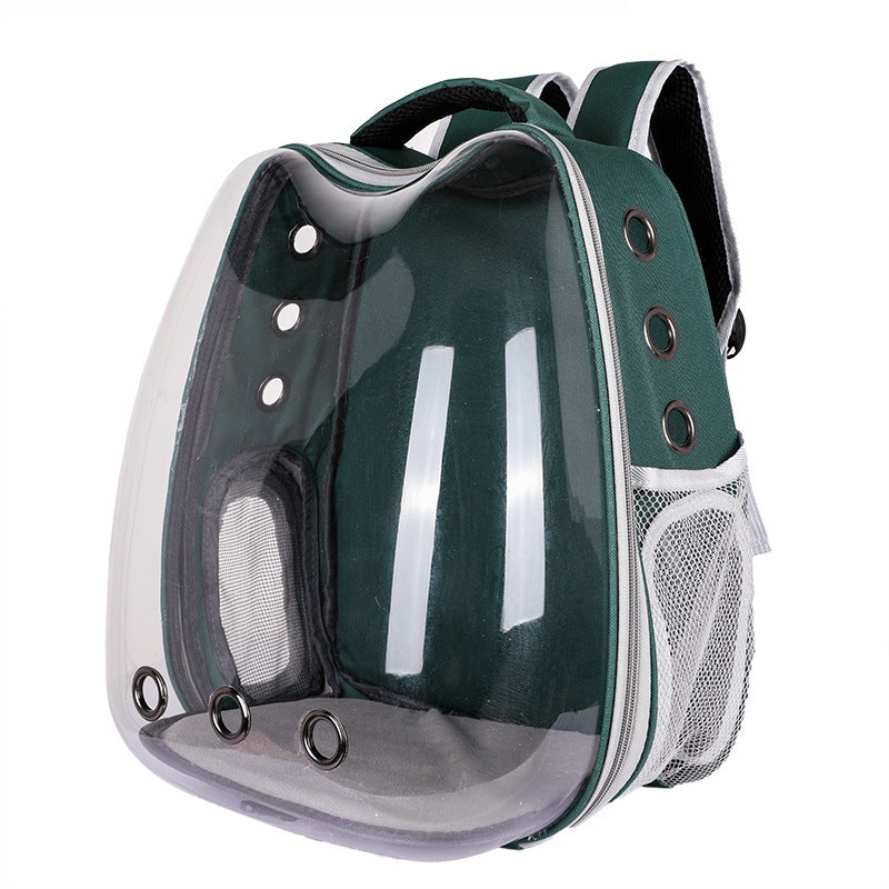 PawPod™ Transparent Cat Backpack – Portable Hard-Shell Pet Travel Bag | Breathable, Stylish & Safe for Cats