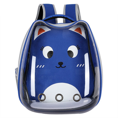 PawPod™ Transparent Cat Backpack – Portable Hard-Shell Pet Travel Bag | Breathable, Stylish & Safe for Cats